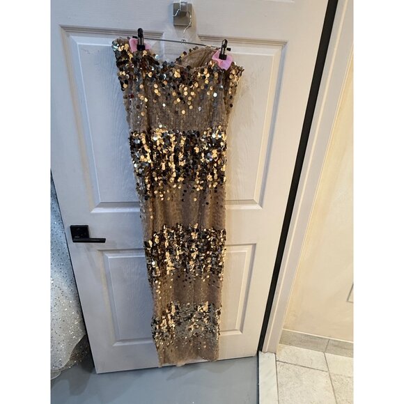 GATTINOLLI BY MARWAN Fully sequined dress - Picture 5 of 8